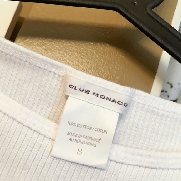 Club Monaco white long tank dress - Picture 6 of 7